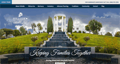 Desktop Screenshot of hillsidememorial.org